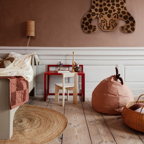 Grand Panier de rangement tressé bas