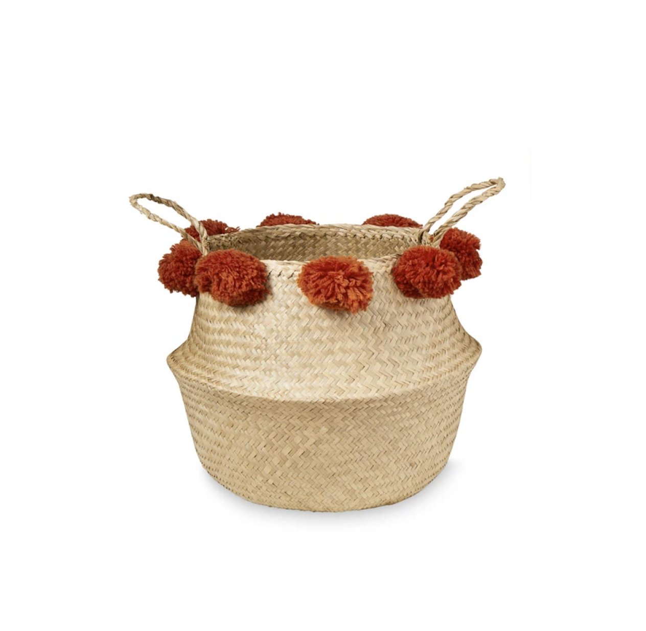 Panier à Pompons - Caramel