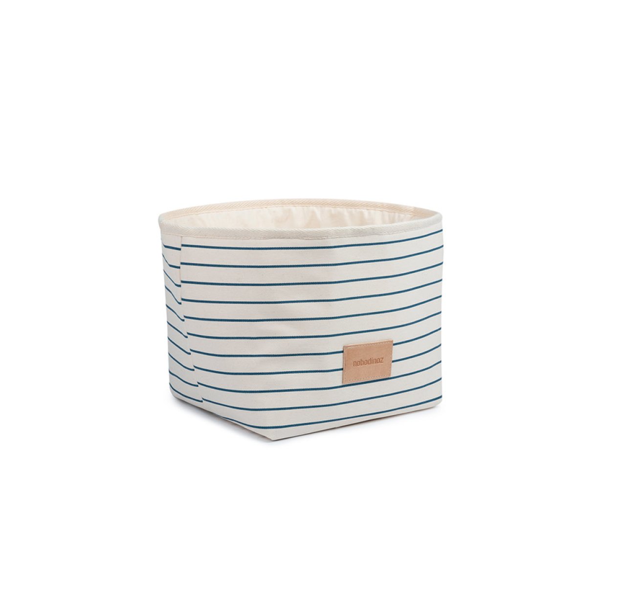 Panier de rangement Little Django - Blue Thin Stripes