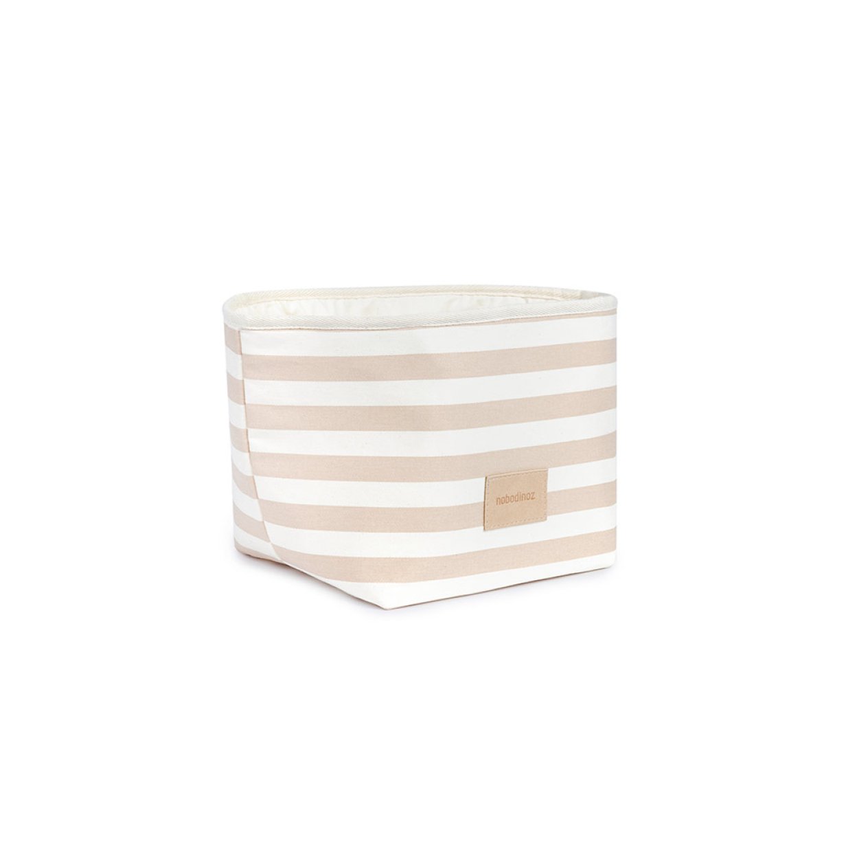 Panier de rangement Little Django - Taupe Stripes
