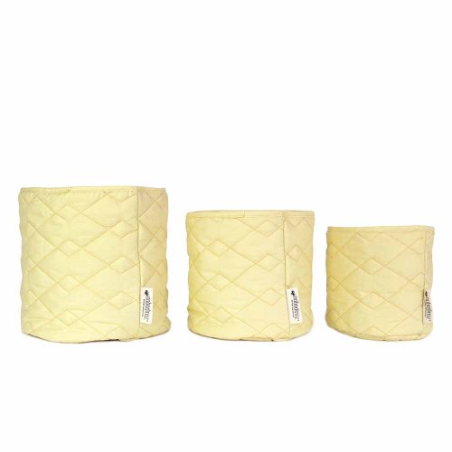 Panier de rangement Samba Pure Line - Jaune pâle