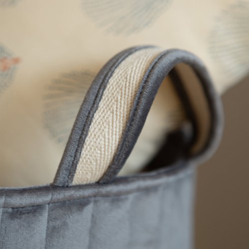 Sac de rangement Velours Savanna - Gris Slate