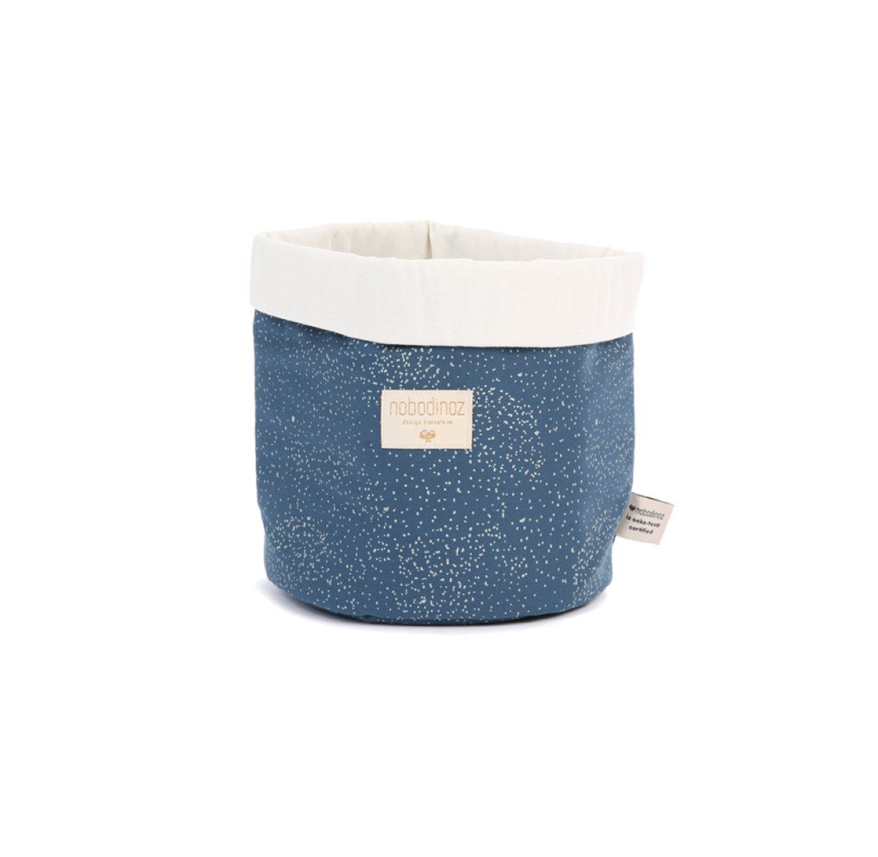 Panier de rangement Panda Bubble Elements - Bleu marine