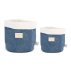 Panier de rangement Panda Bubble Elements - Bleu marine