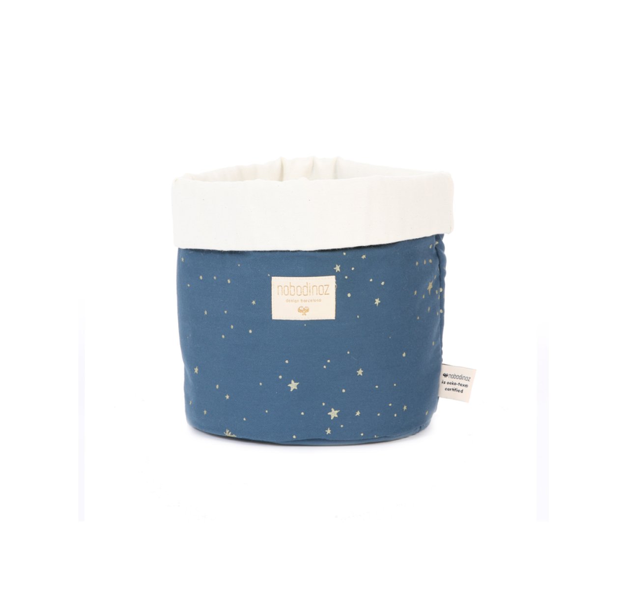 Panier de rangement Panda Stella Elements - Bleu marine