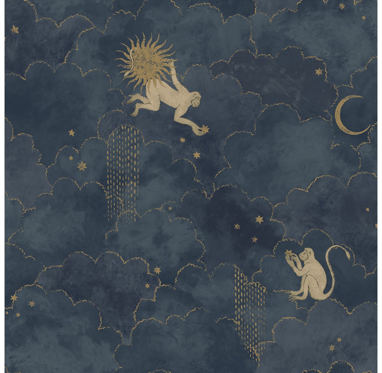 Papier peint Stars and Monkeys