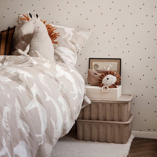 Parure de lit Animaux Katie Scott - Sable