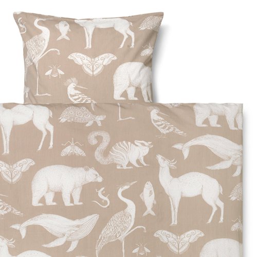 Parure de lit Animaux Katie Scott - Sable