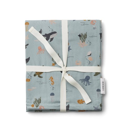 Parure de lit Animaux Marins - Bleu