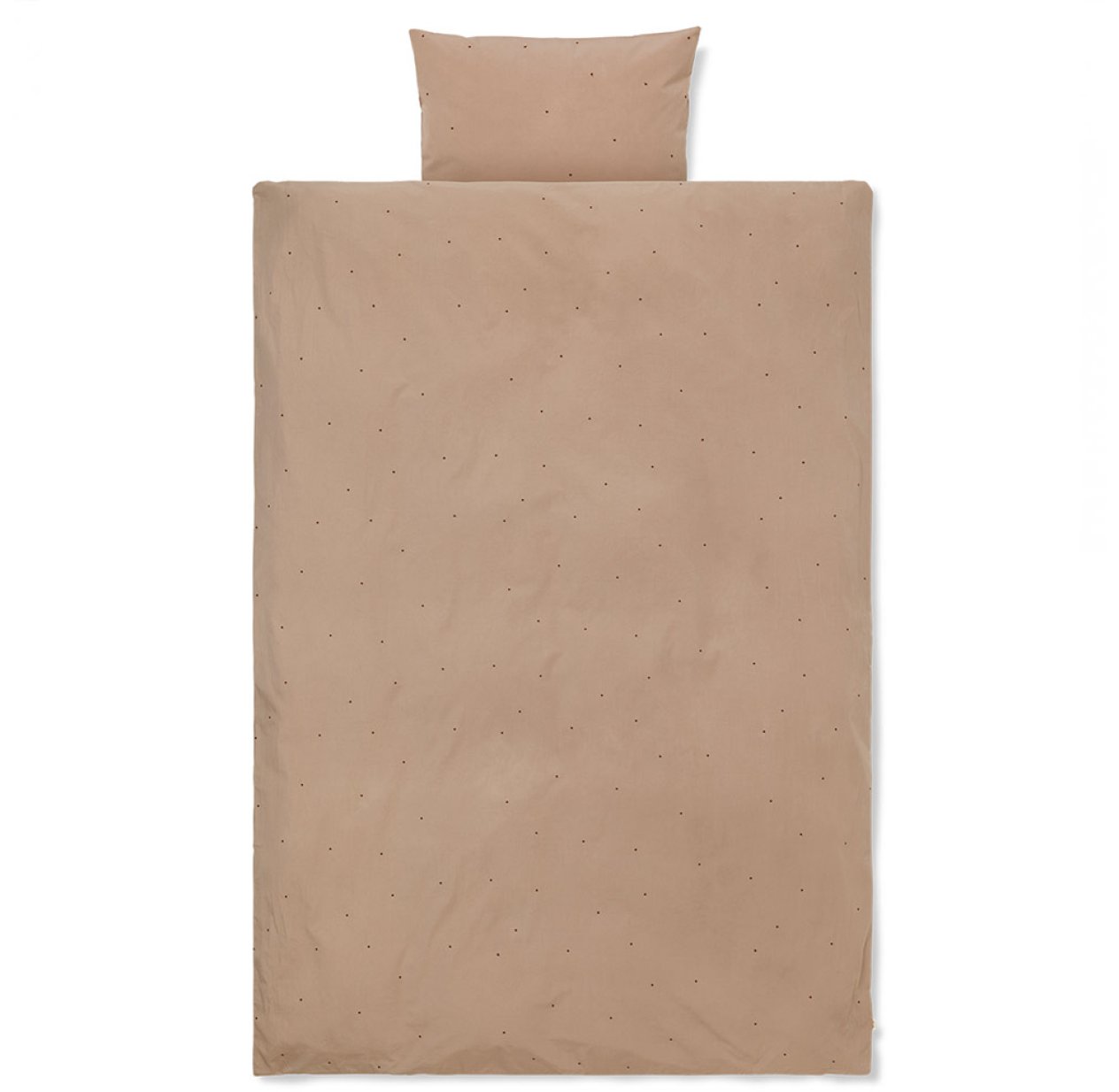 Parure de lit Pois - Nude