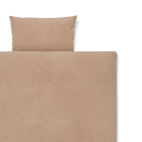 Parure de lit Pois - Nude