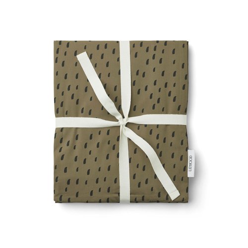 Parure de lit Graphic Stroke - Kaki