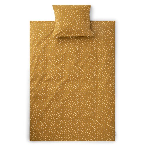 Parure de lit Graphic Stroke - Golden Caramel