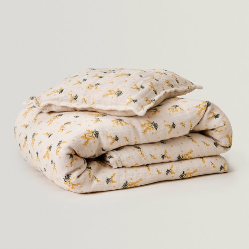 Parure de lit mousseline 100 x 140 - Mimosa