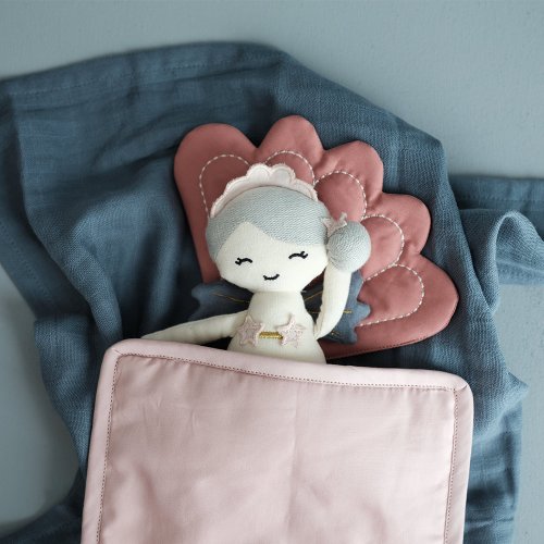 Parure de lit pour poupée - Coquillage