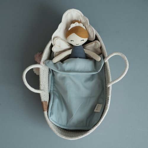 Parure de lit pour poupée - Nuage