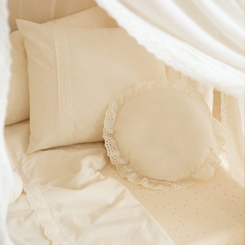 Parure de lit Dentelle Vera - Naturel