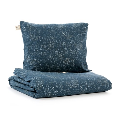 Parure de lit Himalaya bubble Elements - Bleu marine