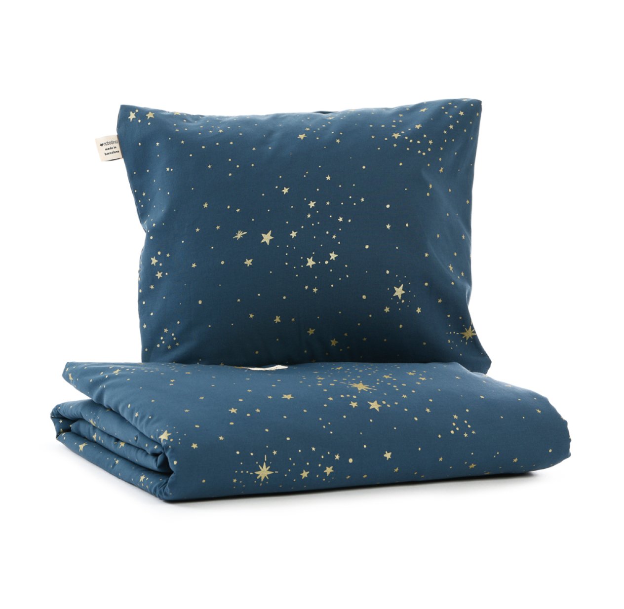 Parure de lit Himalaya stella Elements - Bleu marine