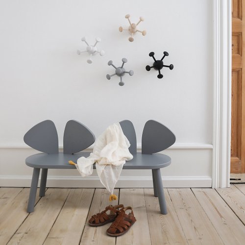 Patère Wall Bug - Frêne