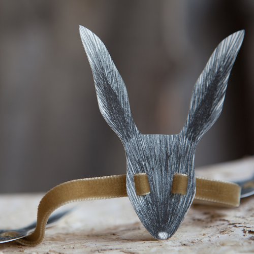 Couronne enfant Lièvre - Noir