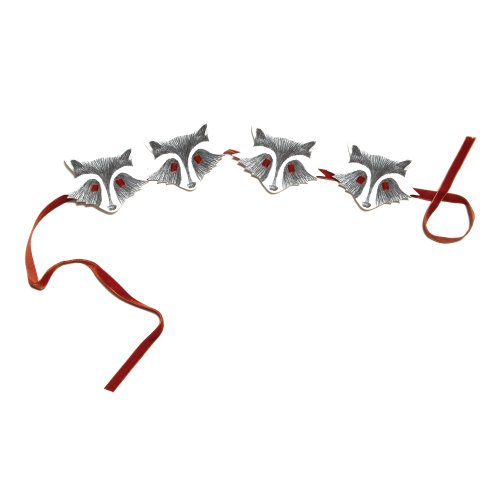 Couronne enfant Raton laveur - Noir/Blanc