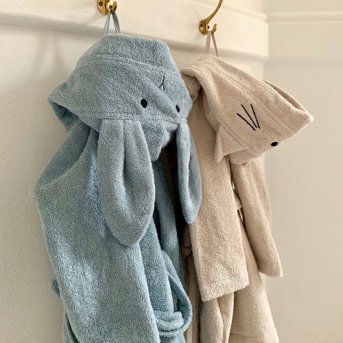 Peignoir Lily Lapin - Bleu pâle