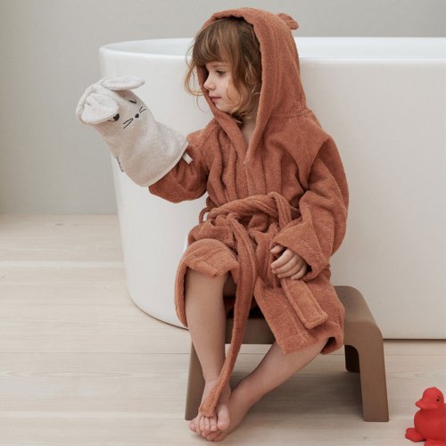 Peignoir Lily Mr Bear - Rose Tuscany