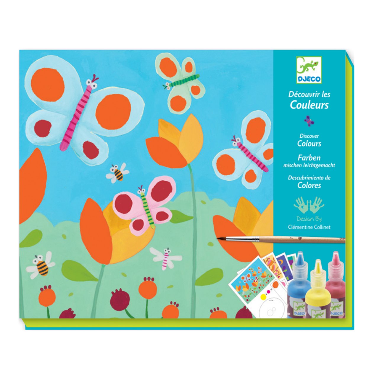 Peinture - Découvrir les couleurs piou piou