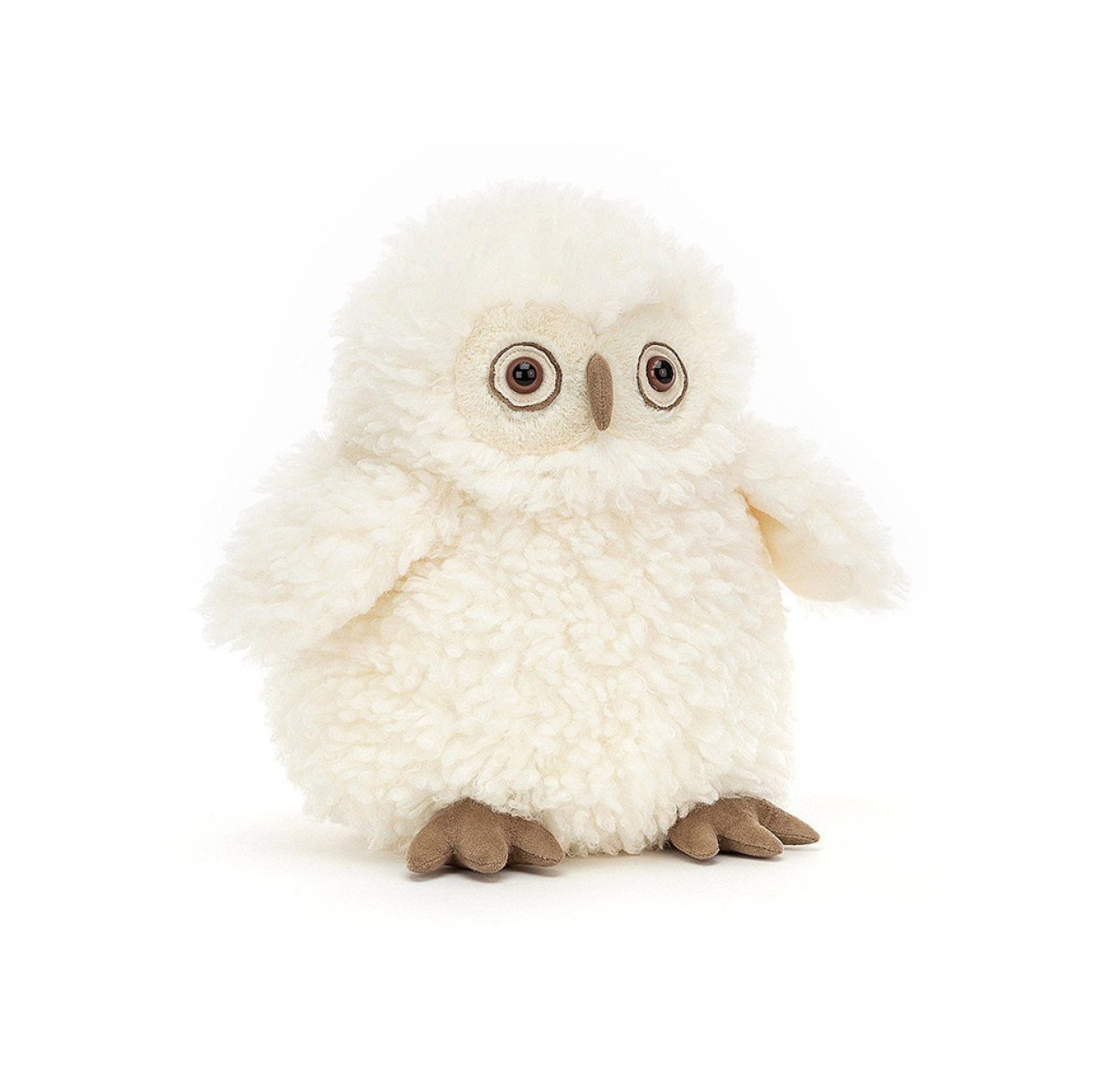 Peluche Chouette Blanche Apollo