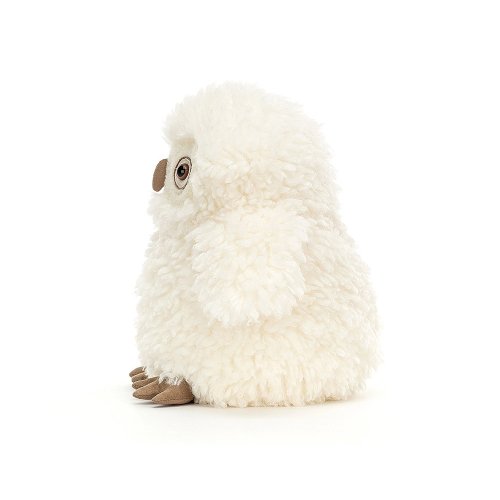 Peluche Chouette Blanche Apollo