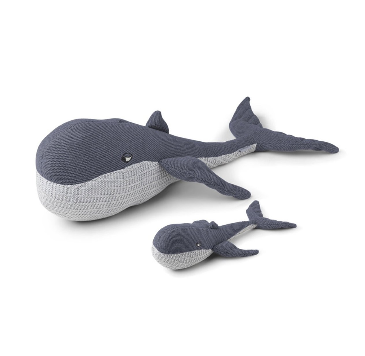 Peluche Doby la Baleine et son bébé