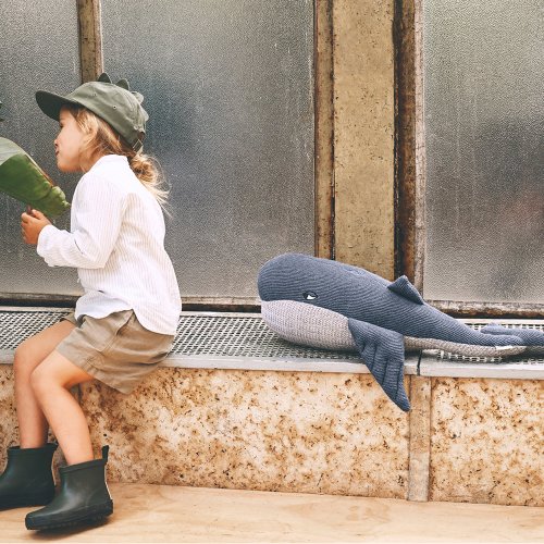 Peluche Doby la Baleine et son bébé