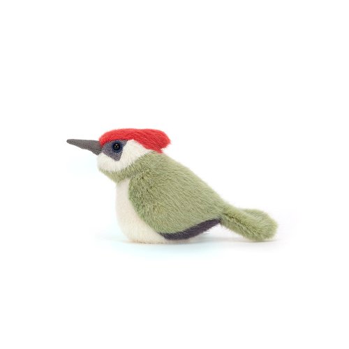 Peluche Oiseau Birdling Pic Vert