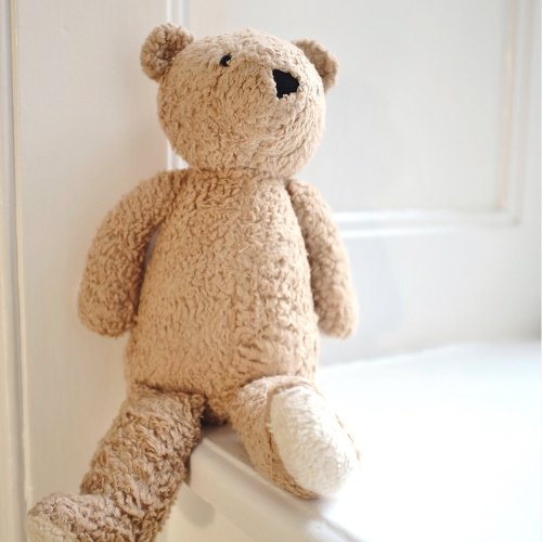 Peluche d'ours vintage postes Canada - Label Emmaüs