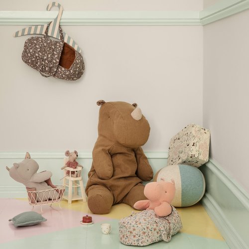 Peluche Rhino Large - Ambre