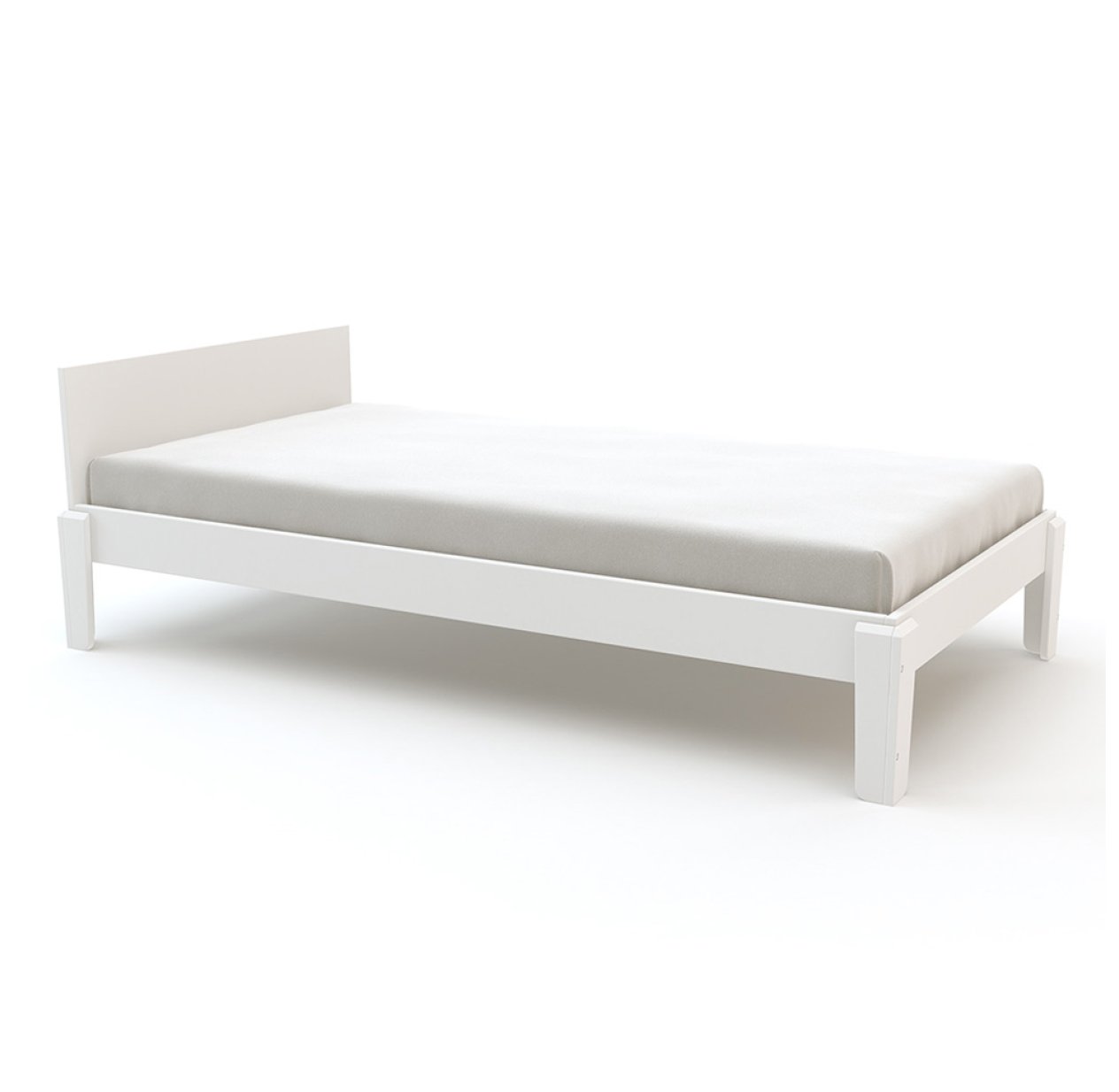 Lit simple Perch - Blanc