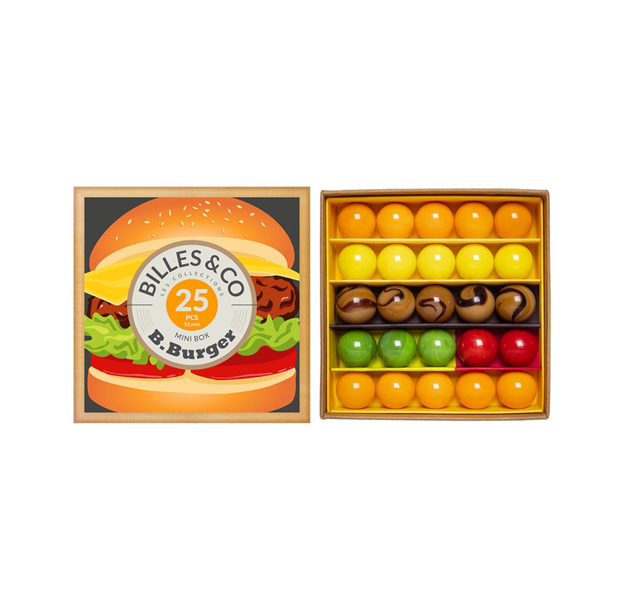 Petit Coffret de 25 Billes - B-Burger