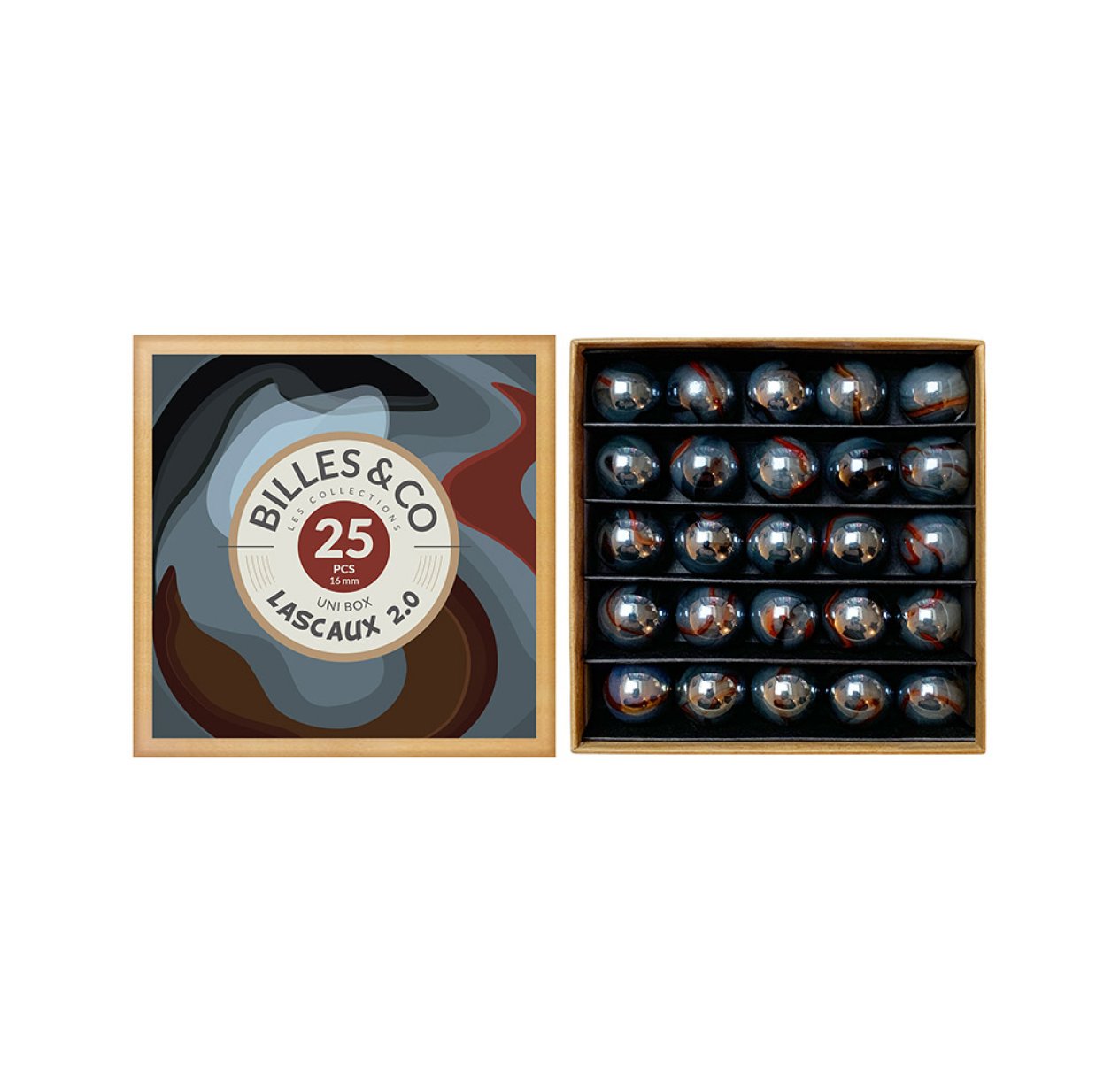 Petit Coffret de 25 Billes - Lascaux