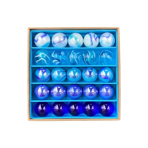 Petit Coffret de 25 Billes - Requins