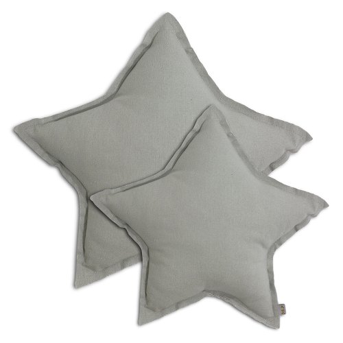 Petit coussin Etoile - Gris argent