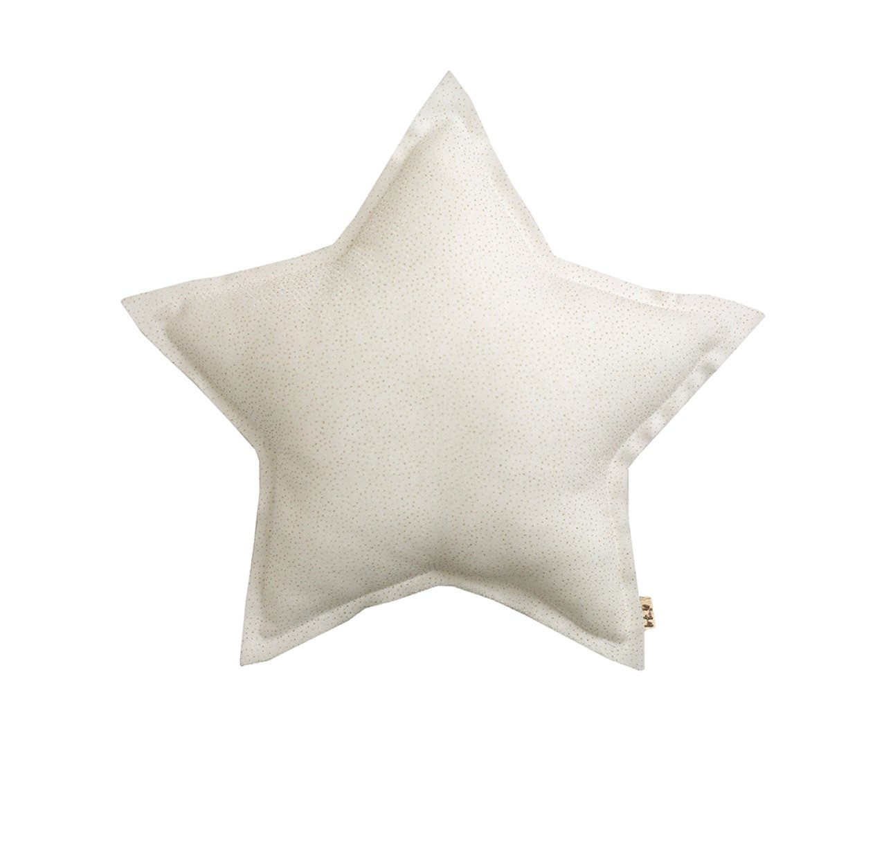Petit coussin Etoile Tulle/Paillettes - Blanc