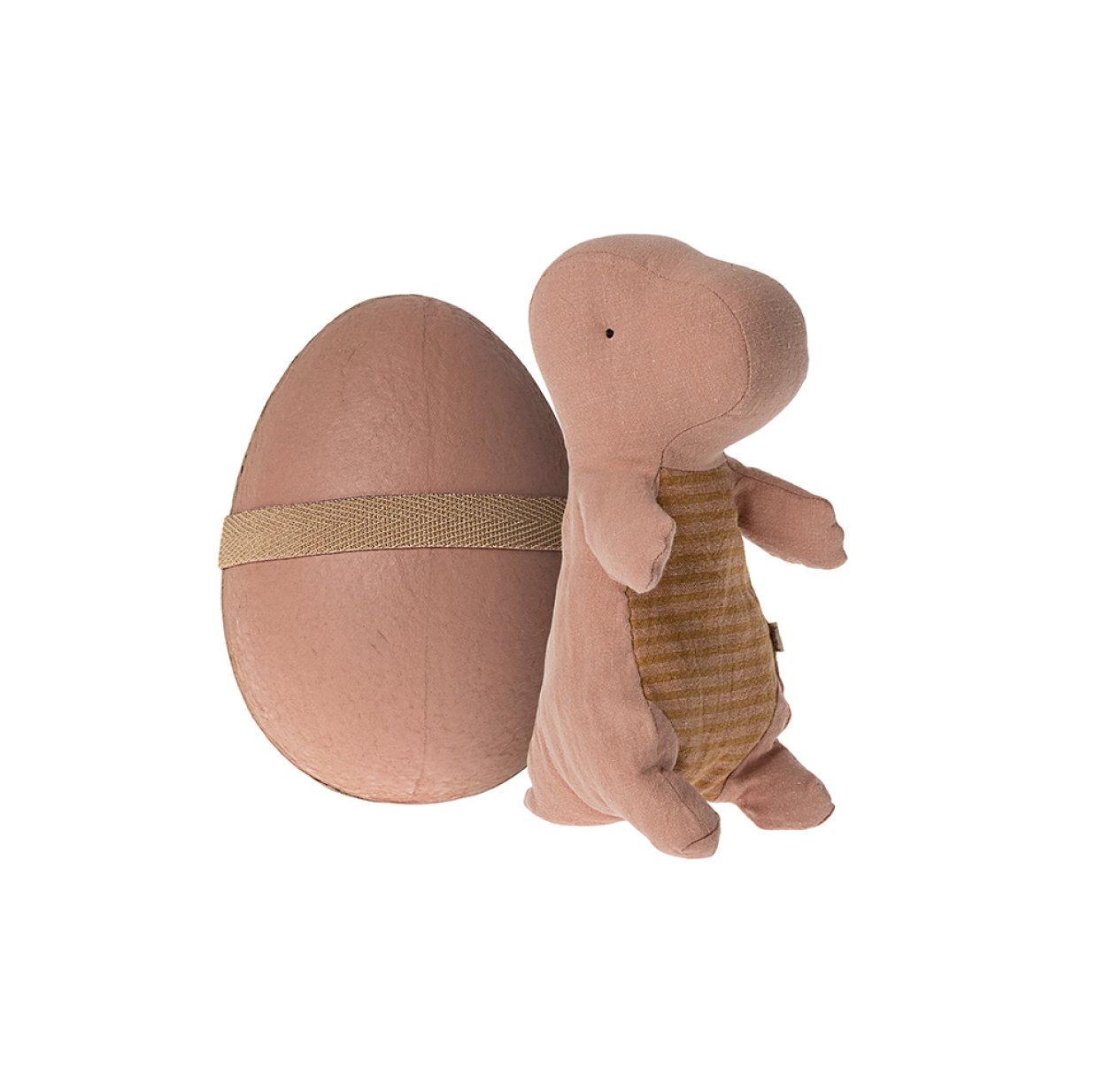 Petit Dinosaure dans son oeuf - Vieux rose