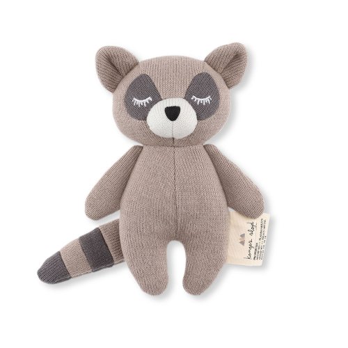 Mini doudou hochet Raton laveur