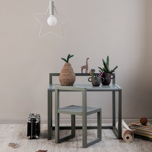 Petit panier de rangement tressé Poire