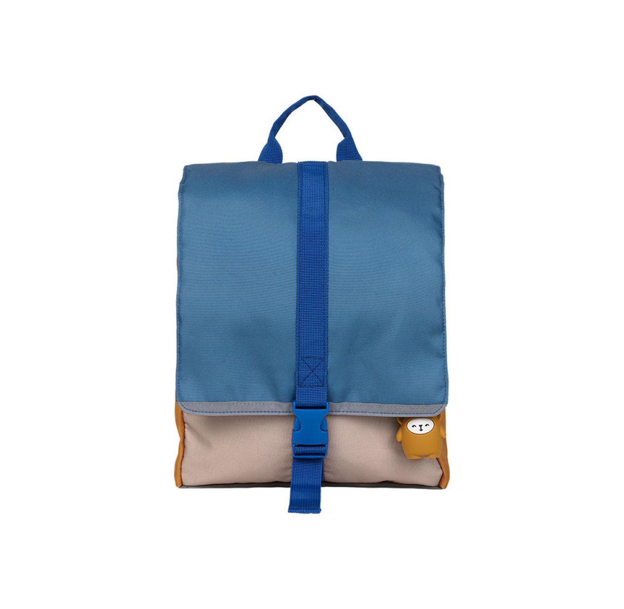 Petit Sac à dos Cartable - Olive Mix