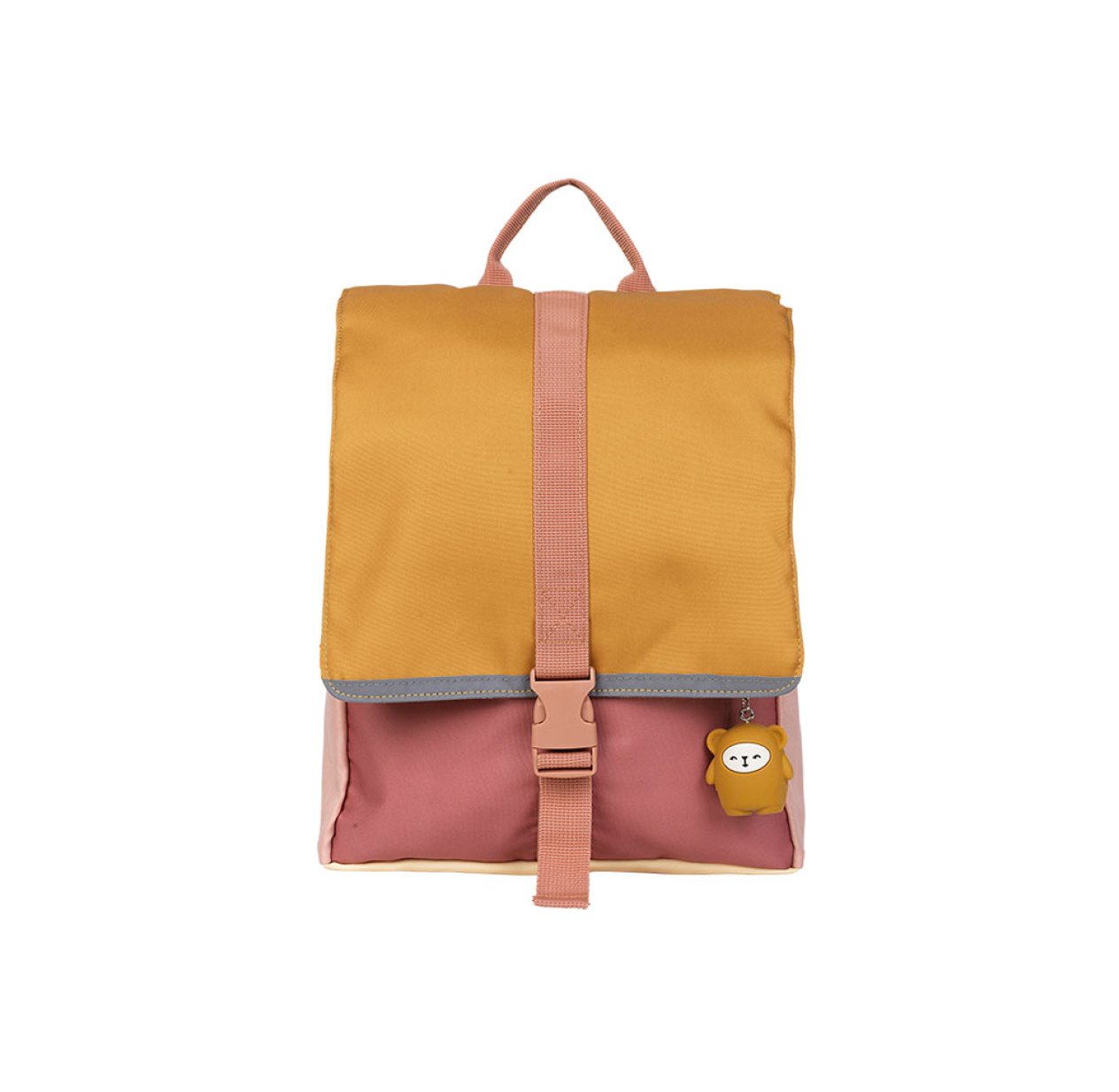Petit Sac à dos Cartable - Vieux Rose