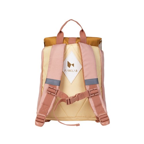 Petit Sac à dos Cartable - Vieux Rose