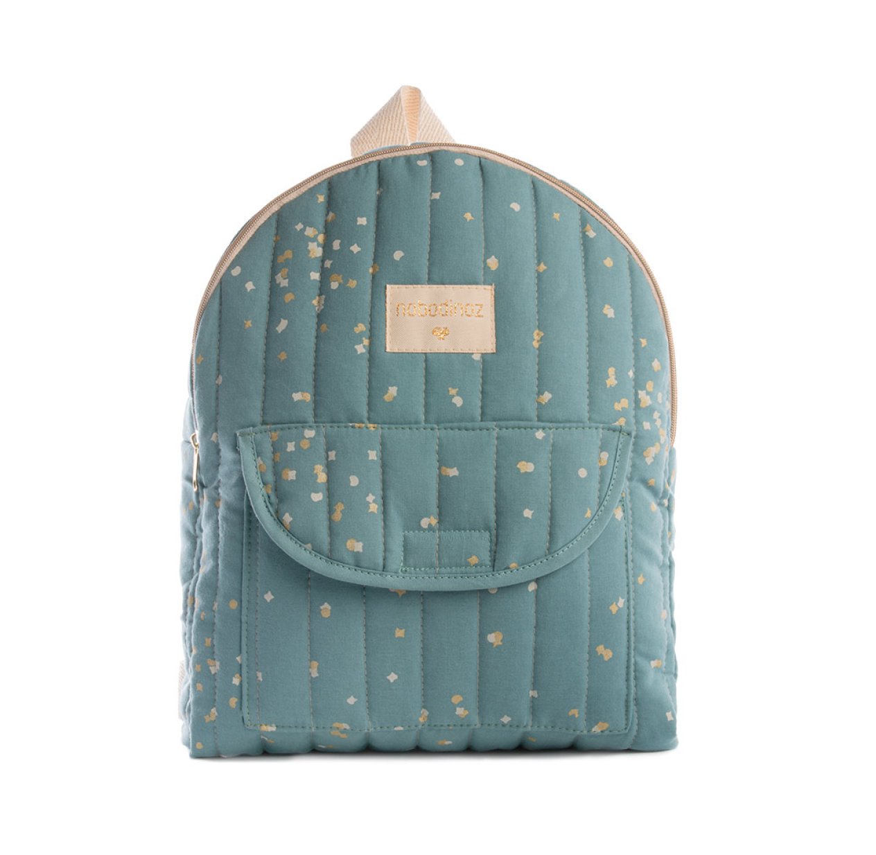 Petit sac à dos Too Cool Gold Confetti - Vert celadon