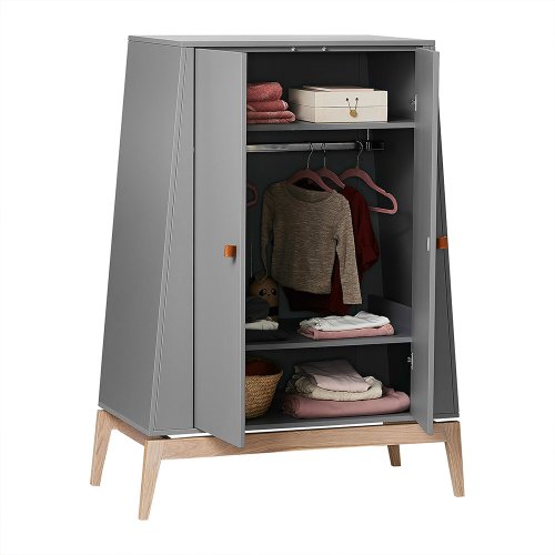Petite Armoire Luna - Gris